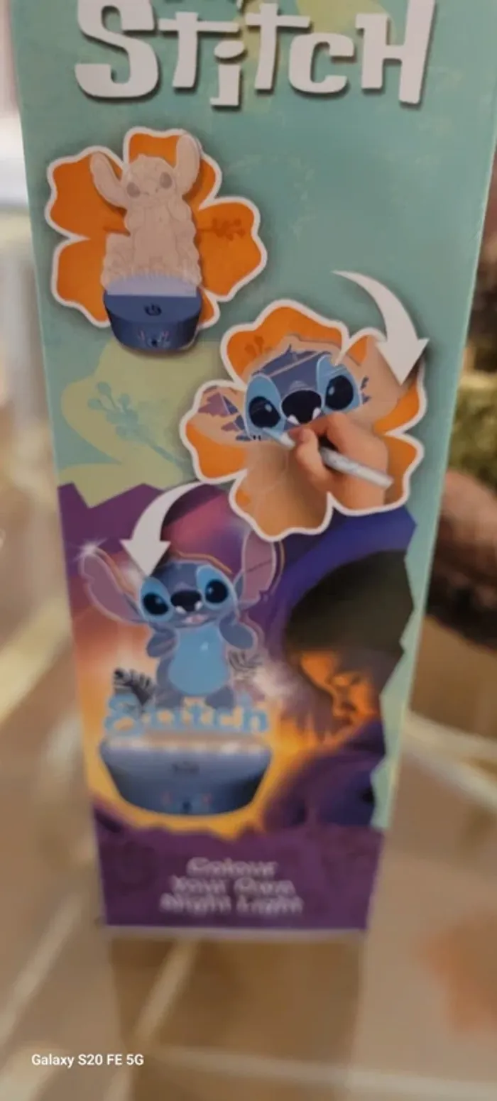 Création lampe veilleuse Stitch Disney - photo numéro 5