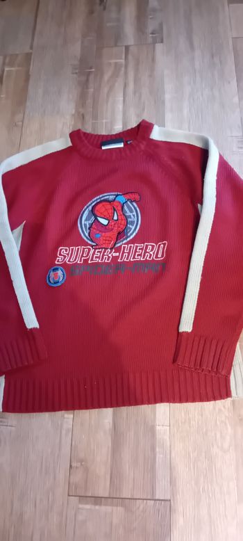 Pull enfant Spider Man