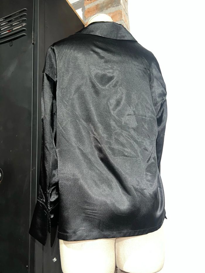 Veste blazer matière tout doux - photo numéro 3