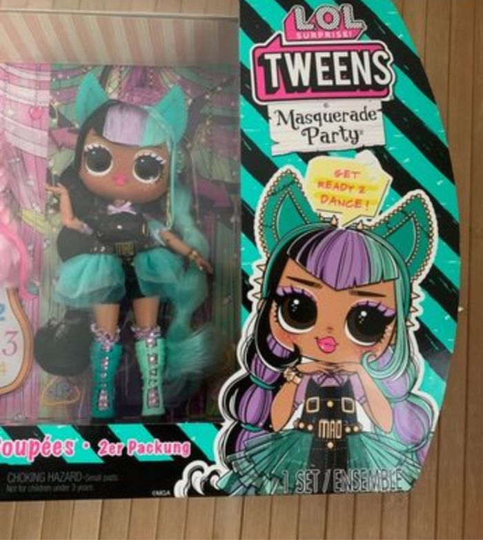 Lot poupées L.O.L surprise masquerade party - photo numéro 3