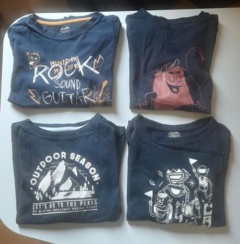 Tee shirt kiabi bleu