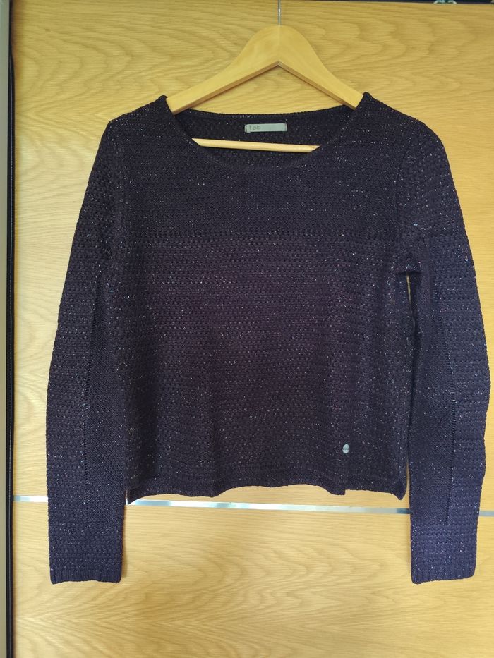 Pull court manches longues