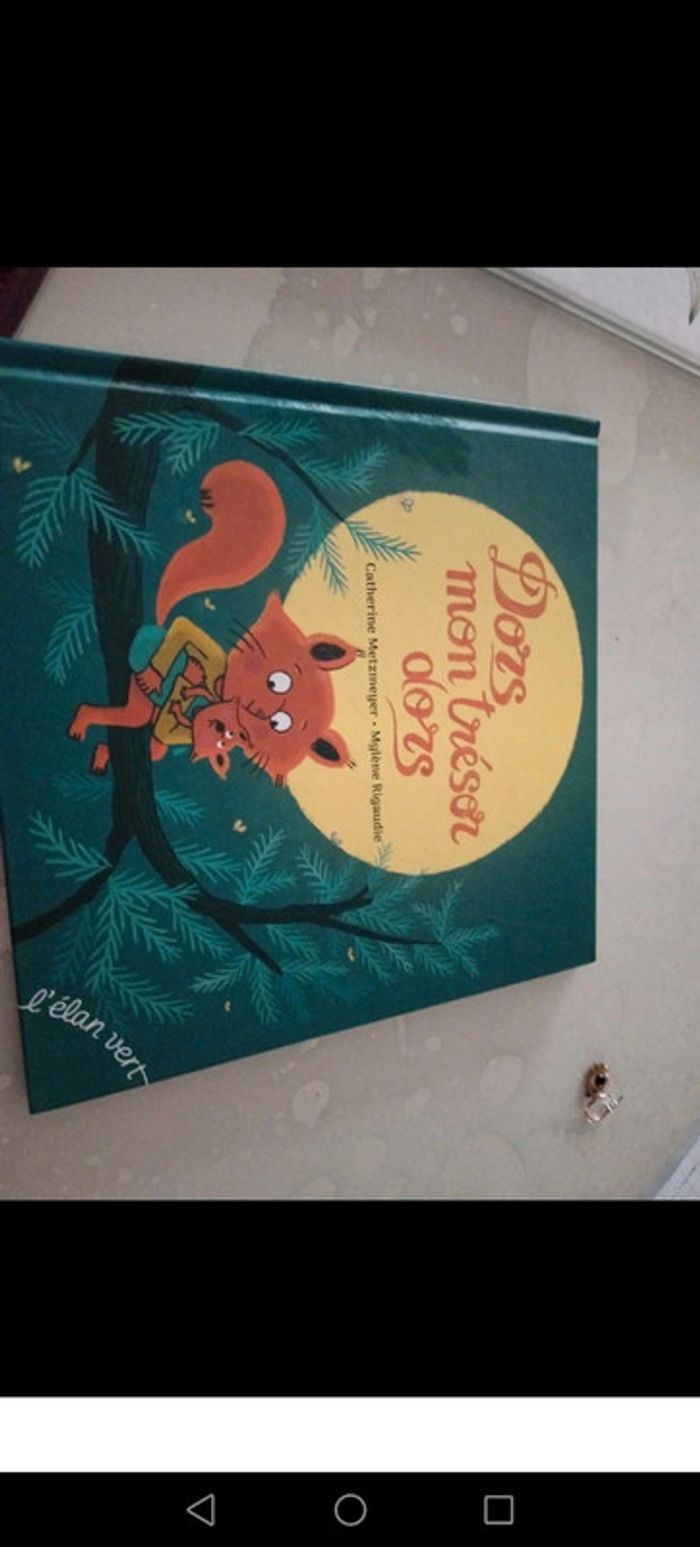 Livre pour enfants "dors mon trésor" collection l'élan vert