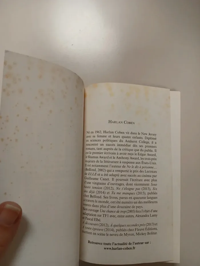Une chance de trop Harlan Coben chez Pocket - photo numéro 7