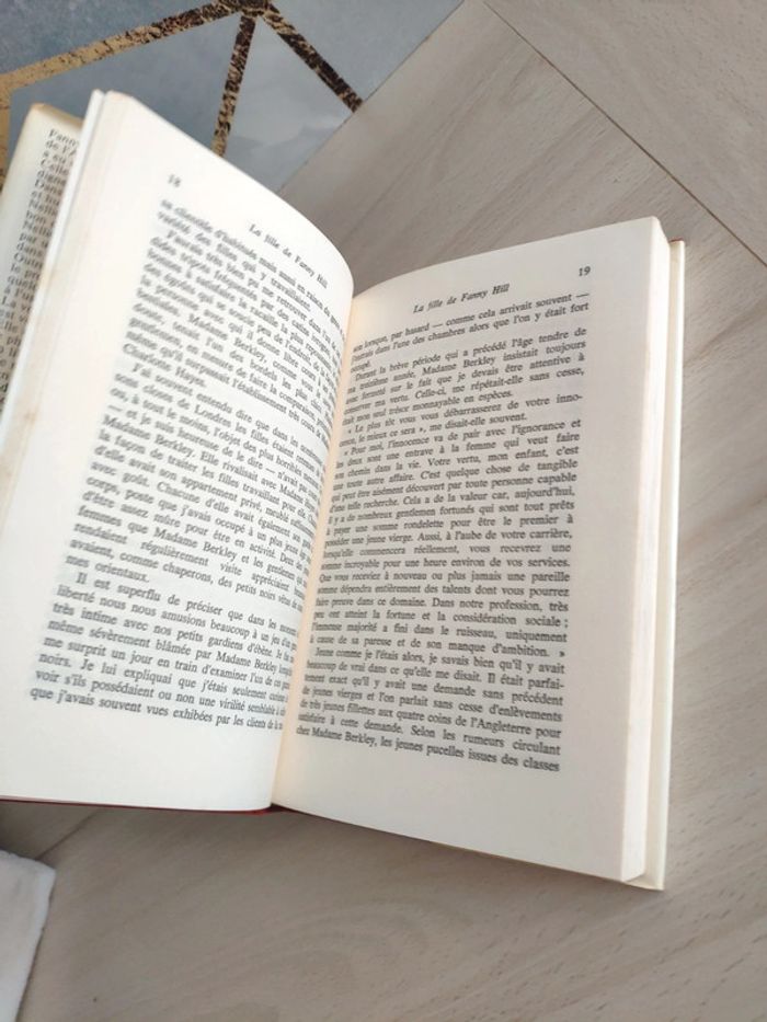 Livre érotique grand format La fille de Fanny Hill mémoires d'une femme de plaisir Cleland - photo numéro 8