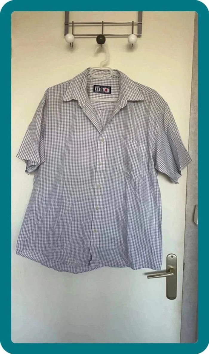 Chemise carreaux