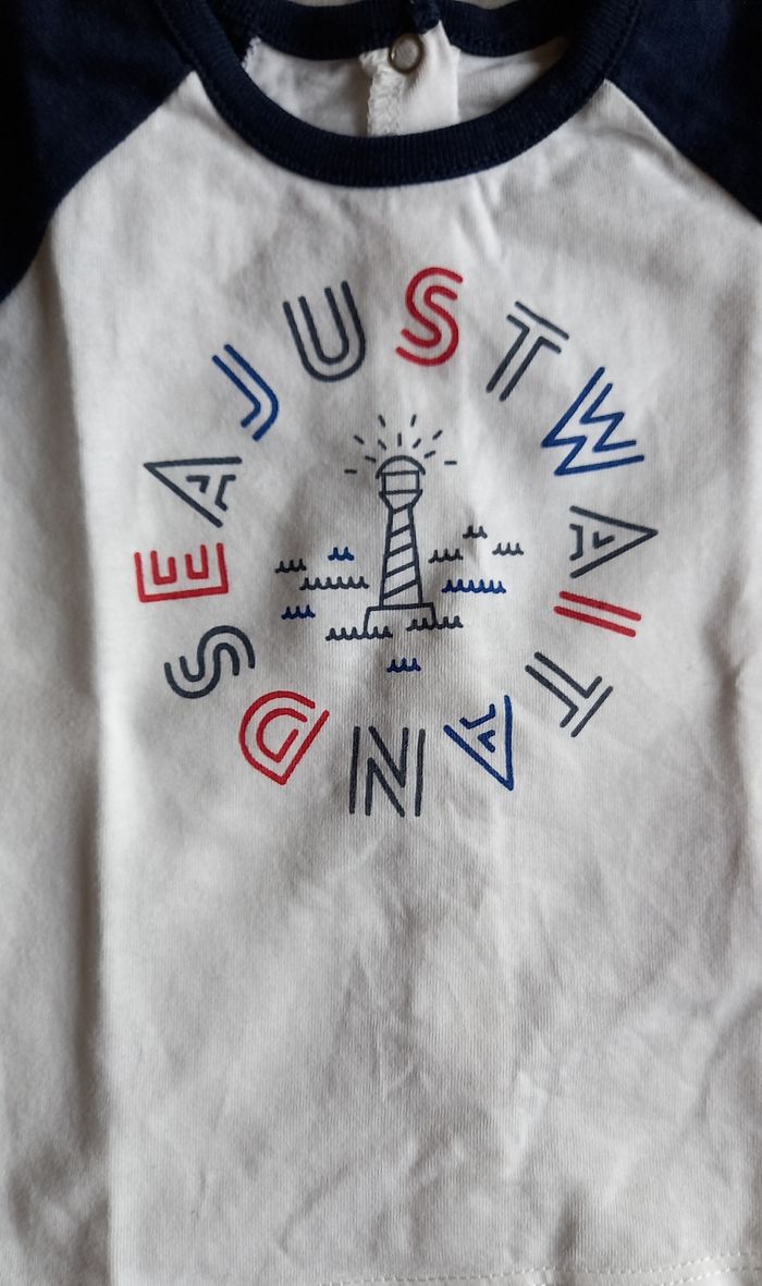 T shirt manches longues 6 mois - photo numéro 3