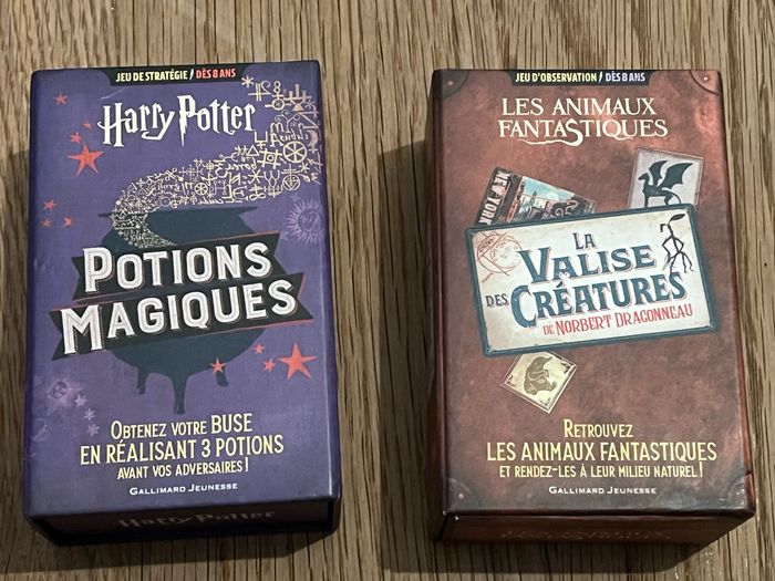 Lot jeux Harry Potter et Animaux fantastiques