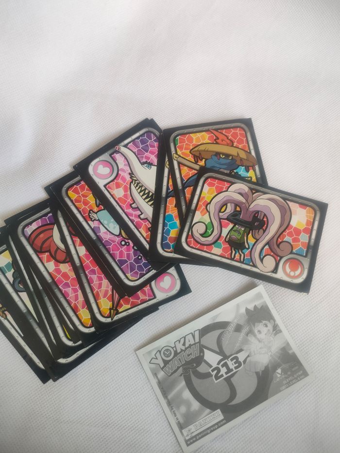 Carte panini yo-kai watch 2015