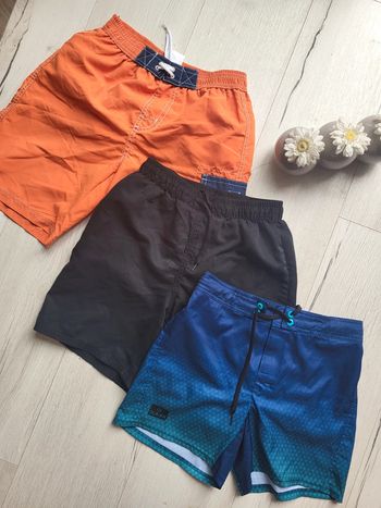 Lot de 3 shorts / maillots de bain garçon été 12 ans