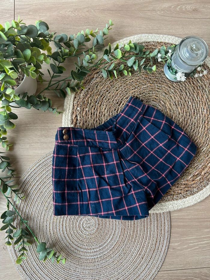 Short à carreaux Sergent Major 2 ans