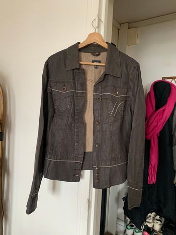 Veste marron taille taille 40 