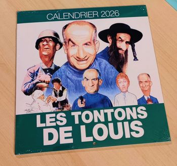 Calendrier 2026 🐦 Louis de Funes 🌈