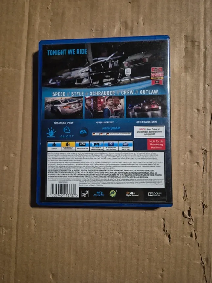 Need for Speed pour PS4 - photo numéro 2