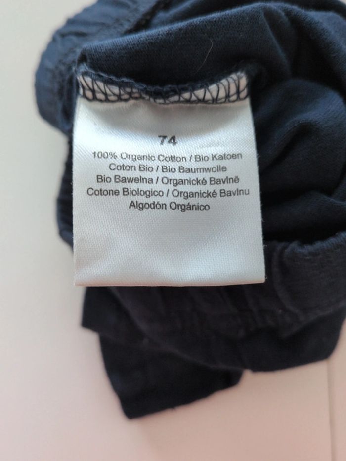 Petit short Baby 6-9 mois bleu marine - photo numéro 5