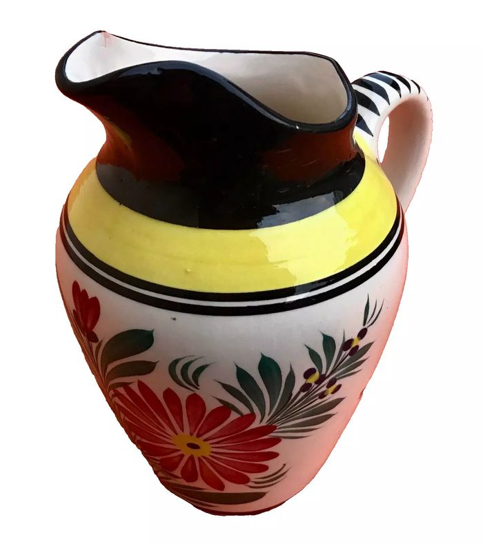 Pichet Faïence HB Quimper Décor floral - photo numéro 10