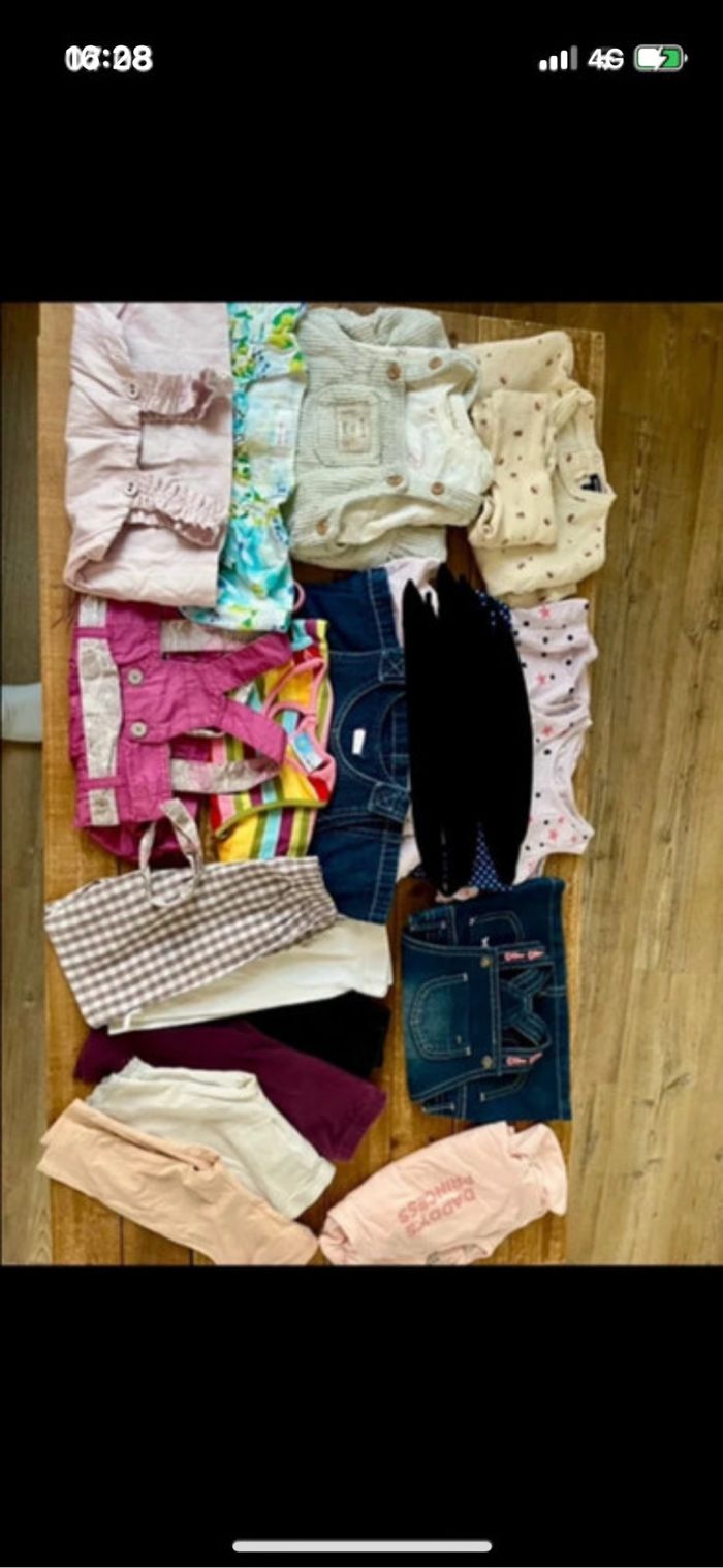 Lot de vêtements 0/1/3/6/9 mois - photo numéro 2