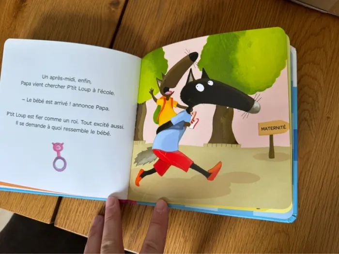 9782733896020 Livre P’tit Loup devient grand frère état neuf enfant - photo numéro 4