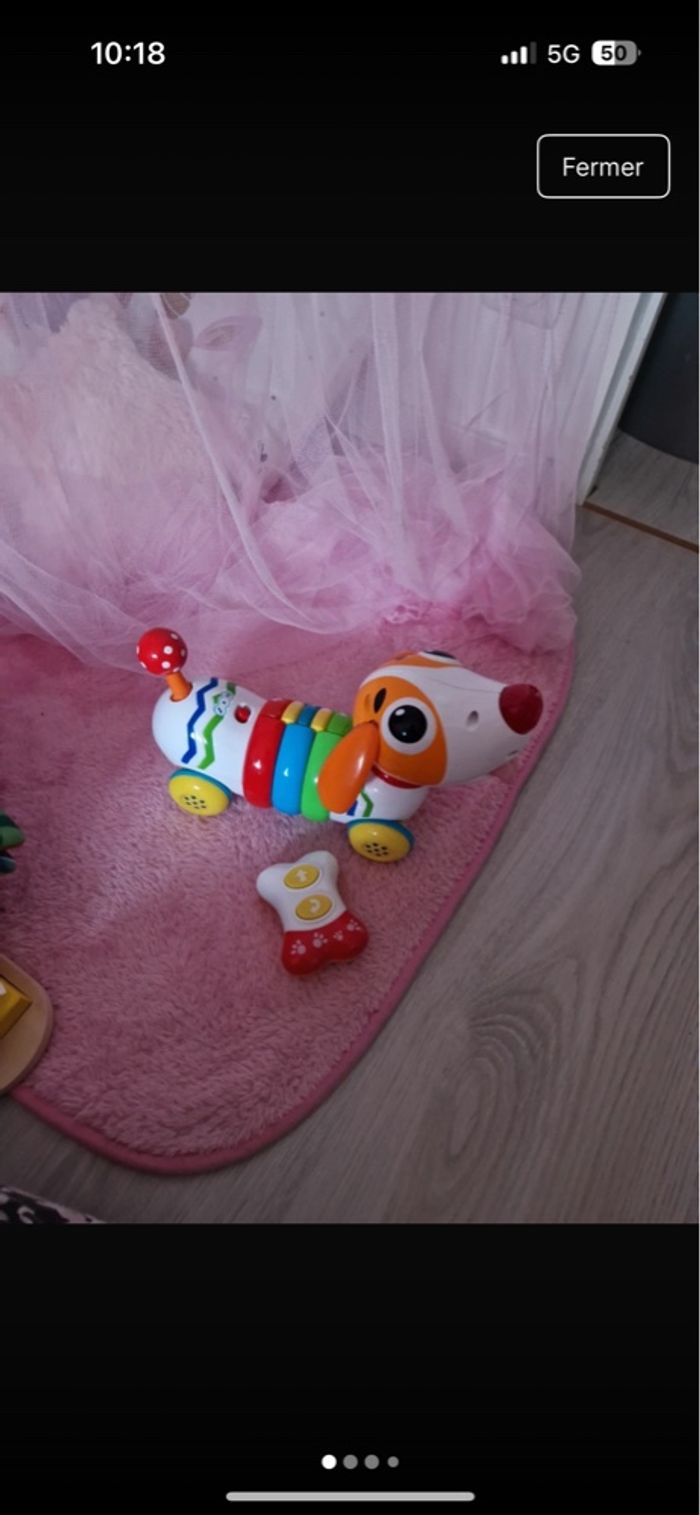 Chien interactif Do Ré Mi