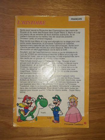 Notice - Super NES Nintendo - Super Mario Wolrd