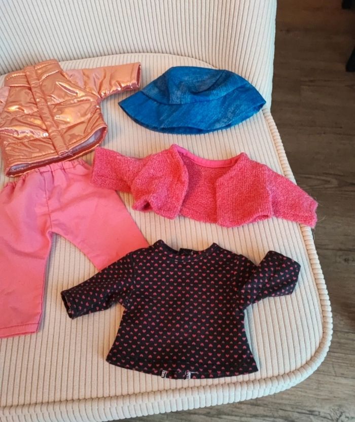 Lot vêtements de poupée corolle 36 cm. - photo numéro 3