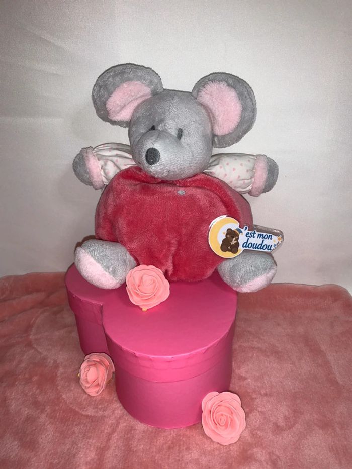 OB07 doudou souris Obaibi