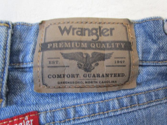 Jean homme Wrangler coupe droite straight taille 44 W34 L29 Bleu (J271) - photo numéro 7