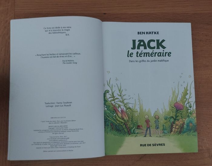 Jack le téméraire dans les griffes du jardin maléfique - photo numéro 2