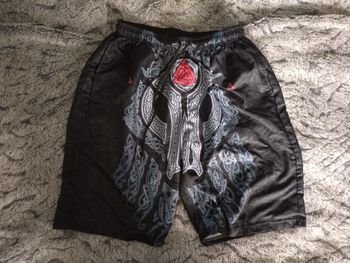 Short Loup Fenrir Viking Noir/Bleu - Taille L