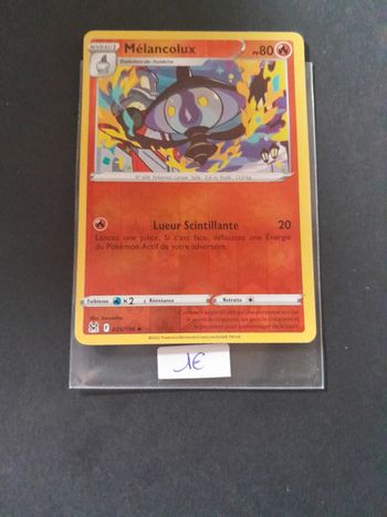 Carte Pokémon Mélancolux reverse 025/196