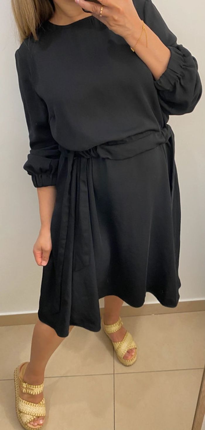 Robe Asos fluide noire Taille 38
