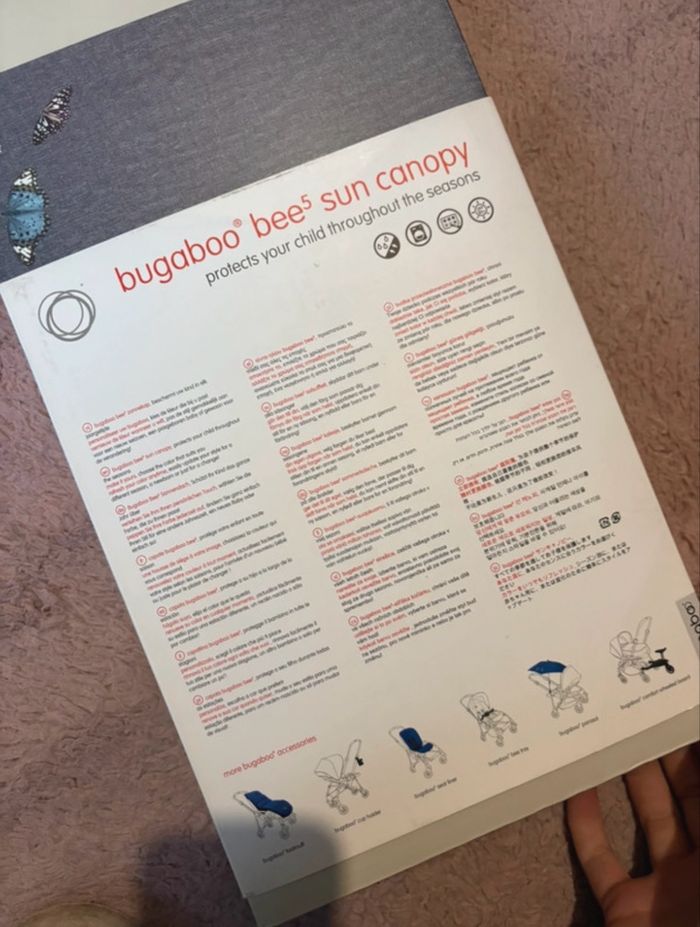 Canopy bugaboo bee 3 ou 5 - photo numéro 5