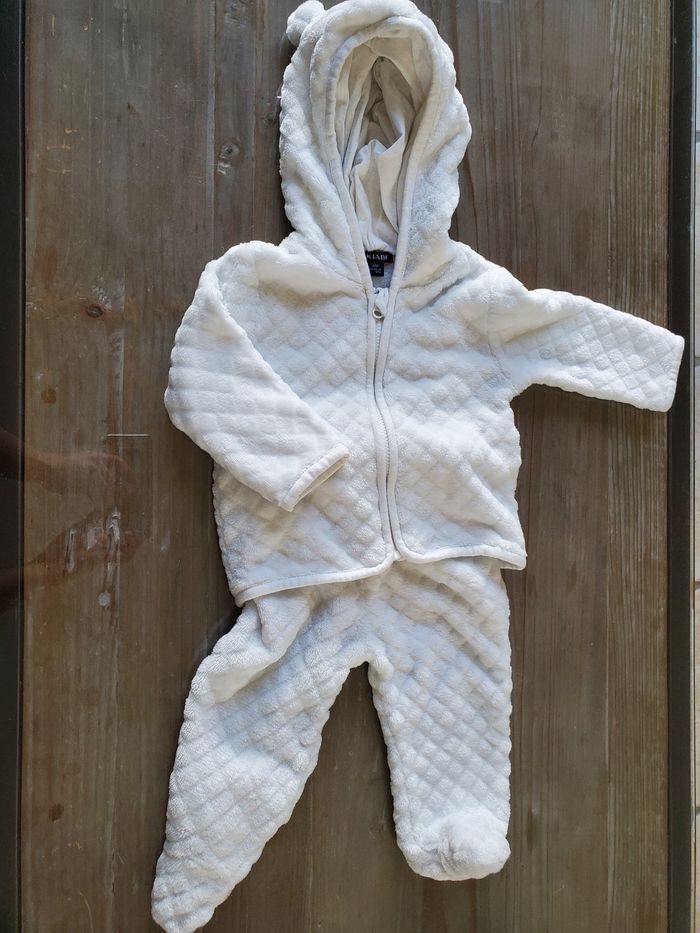 Ensemble molletonné kiabi 6 mois