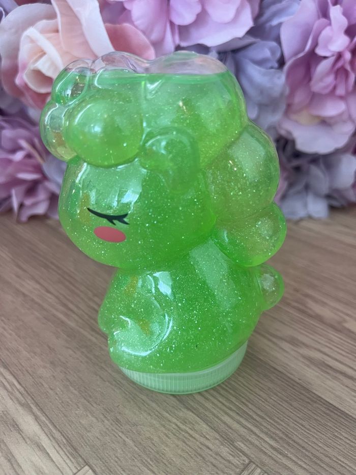 Slime, licorne vert clair - photo numéro 2