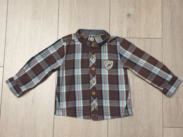 Celise marron et bleu. Garçon 18 mois. Marque tape a l œil