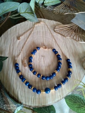 Parure lapis lazuli