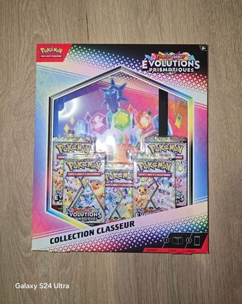 Pokemon coffret classeur evolutions prismatiques 8.5