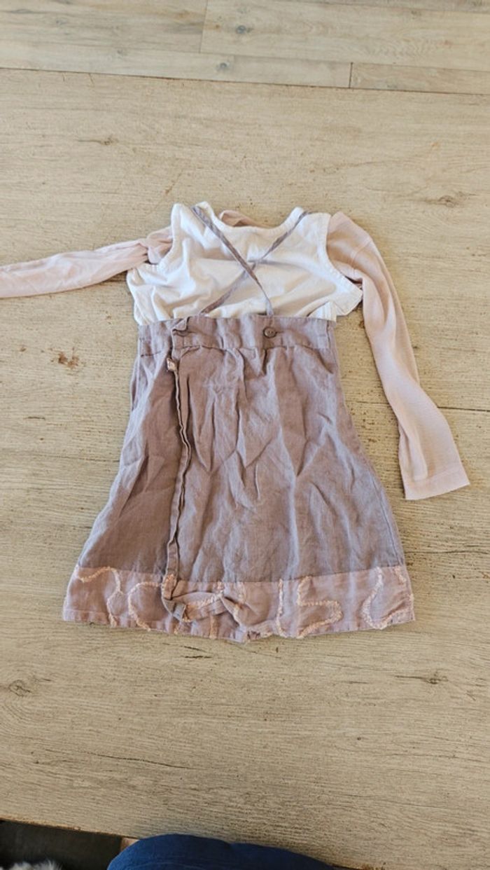 Adorable ensemble 3 pièces pour fille, Folieke, 4 ans, nickel - photo numéro 6