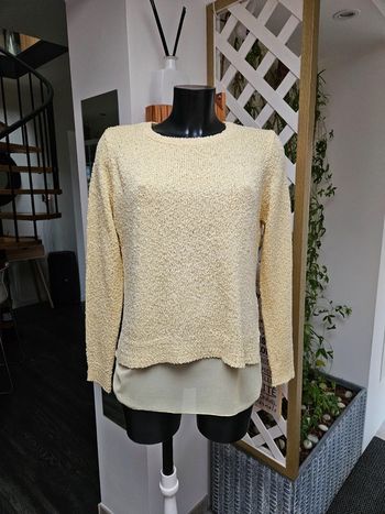 Lola & Liza pull jaune taille 42