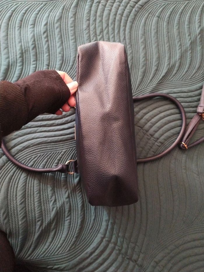 Sac à main bleu foncé - photo numéro 6
