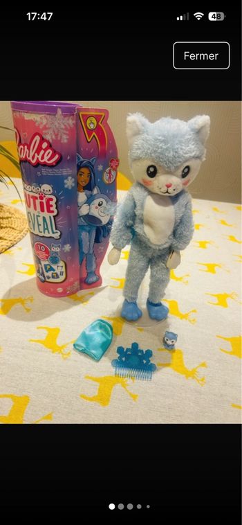 Poupée, Barbie Cutie reveal 