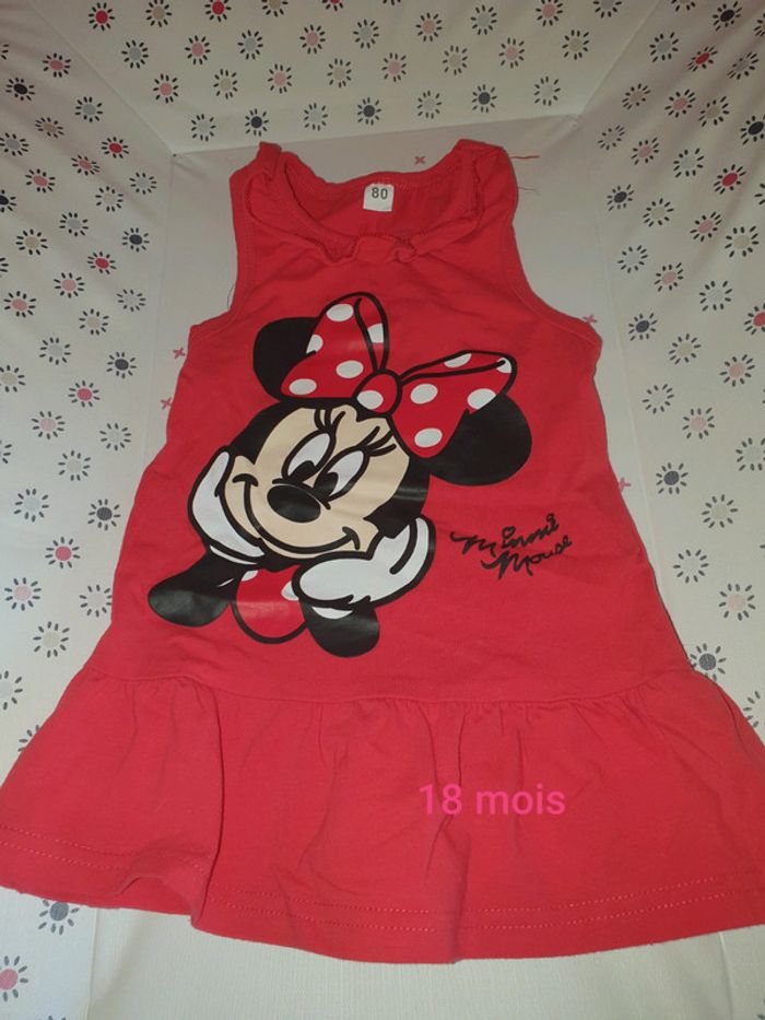Robe minnie 18 mois