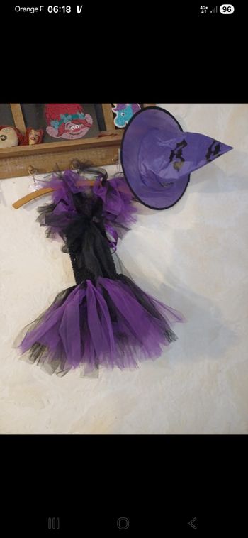 Déguisement sorcière taille 2 / 3 ans