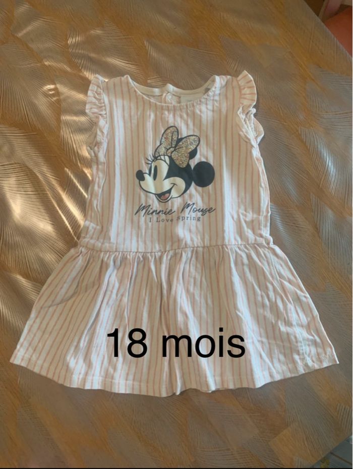 Robe Minnie 18 mois