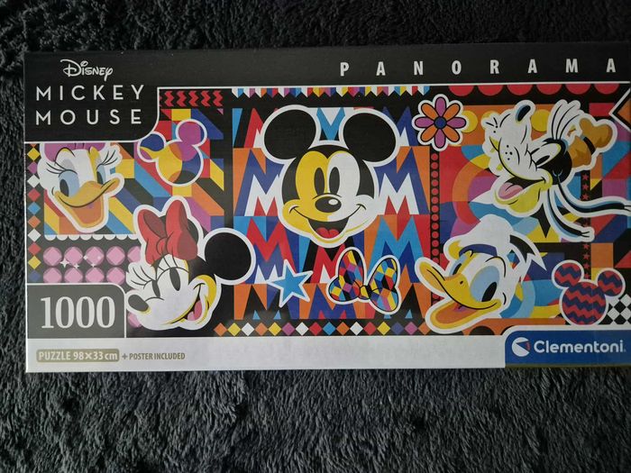 Puzzle Compact Panorama 1000 pièces - Disney Classics - Clementoni