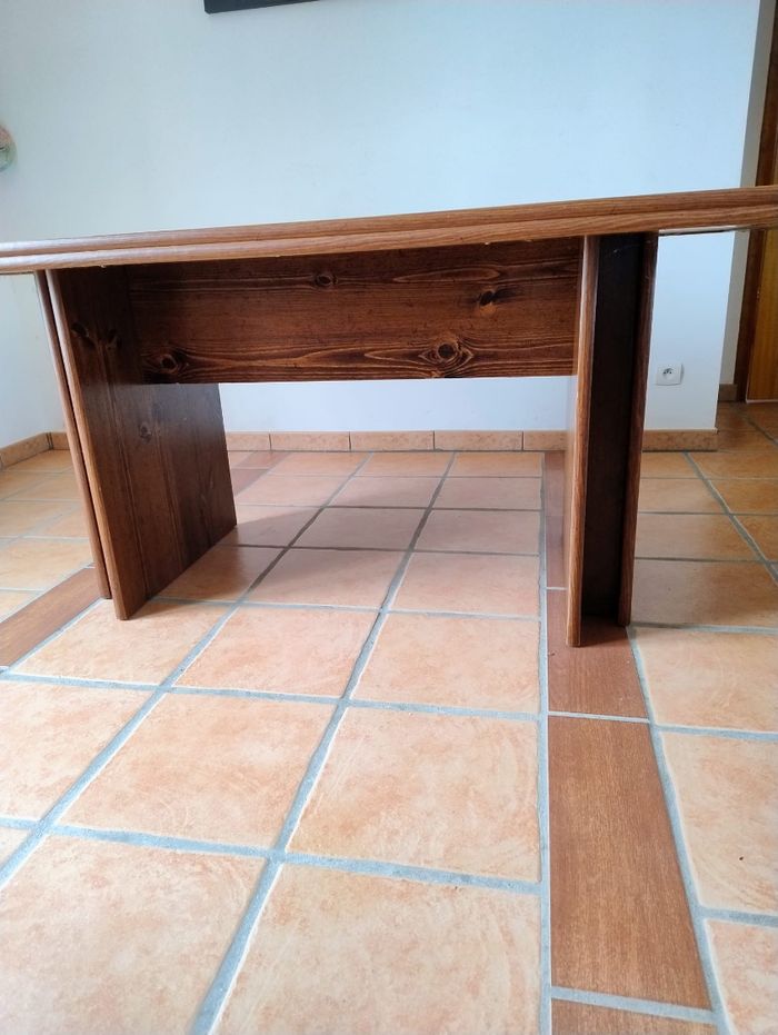 Table salle à manger bois - photo numéro 3