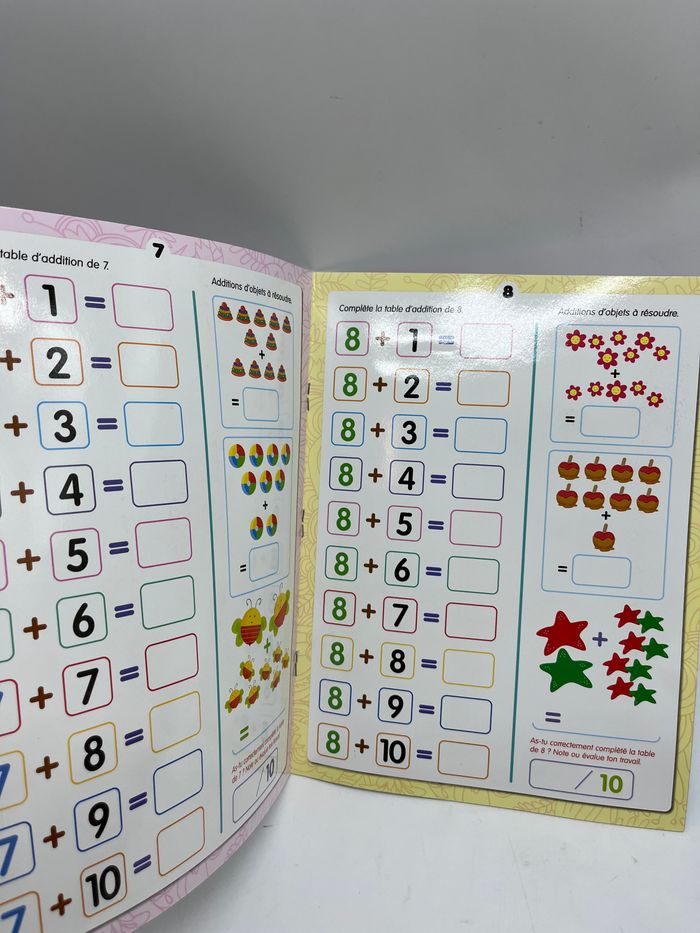 livre exercices d’activité Les additions avec son marqueur Neuf Methode Boscher Neuf - photo numéro 4