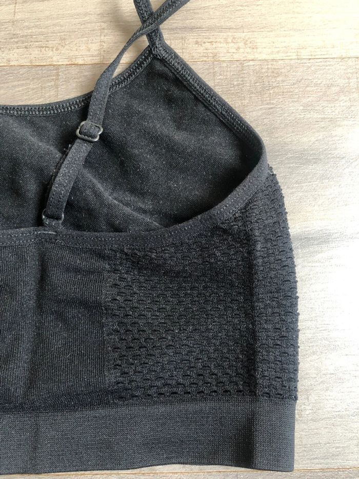 Lot de 3 brassières fille 14 ans noires H&M - photo numéro 3