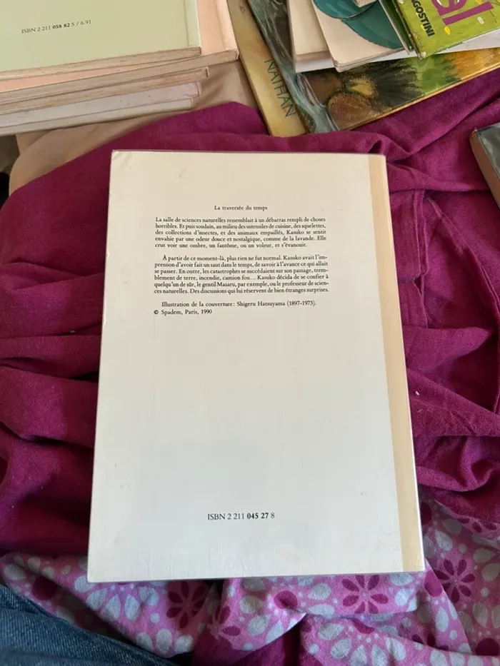 Livre la traversée du temps de yasukata tsutsui - photo numéro 4