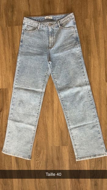 Jean à strass